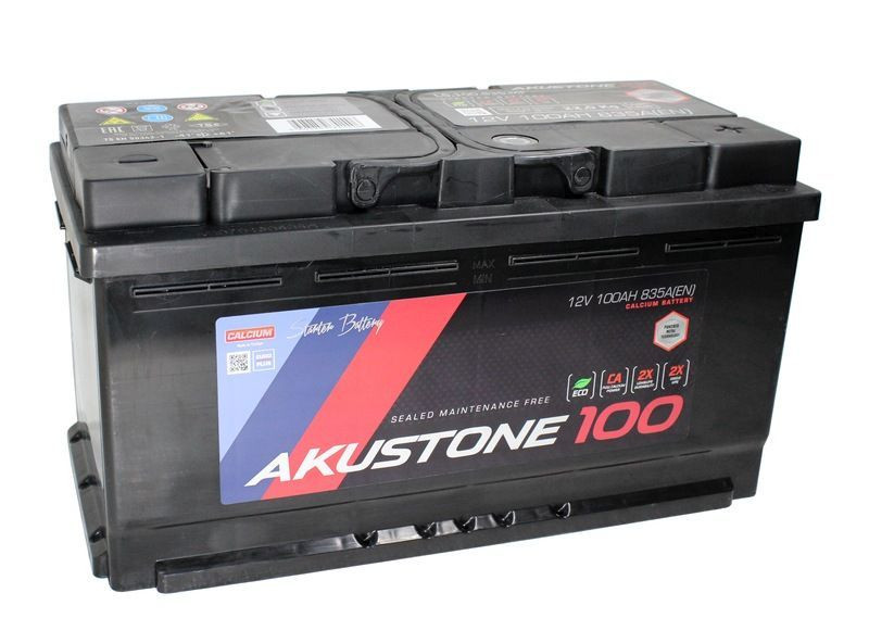 Аккумулятор Akustone 6СТ-100 (О.П.) 835А