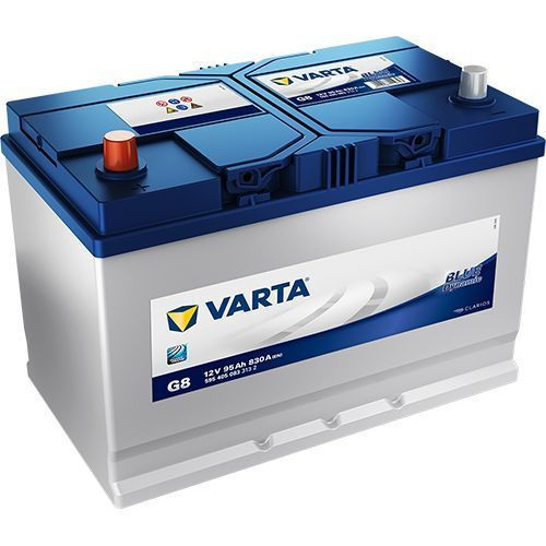Аккумулятор Varta Dynamic SLI G8 JIS 6СТ-95 (П.П.) 830А (с буртом) CLARIOS
