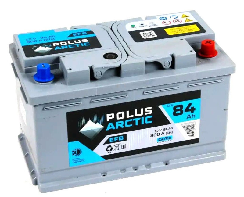 Аккумулятор Polus Arctic EFB 6СТ-84 (О.П.) 800А