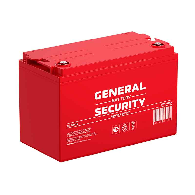 Аккумулятор General Security GS100-12 (12V 100Ah)
