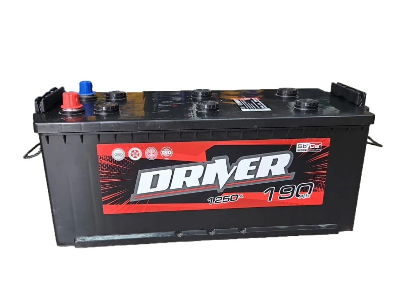 Аккумулятор Driver 6СТ-190 (П.П.) 1250А