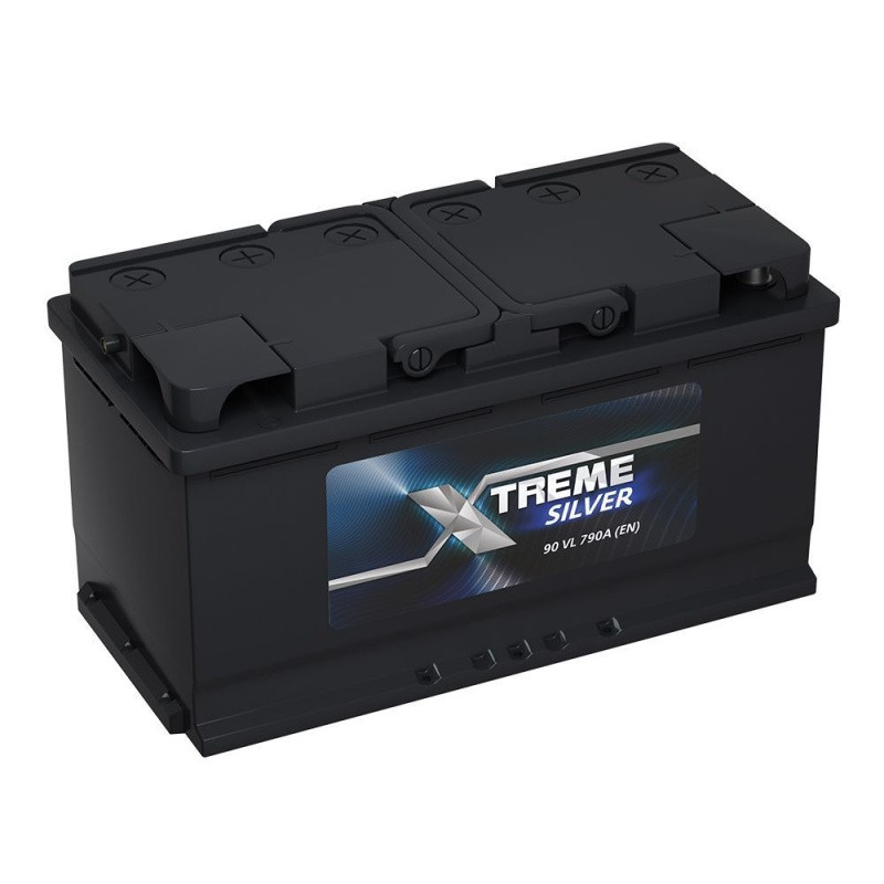 Аккумулятор Xtreme Silver 6СТ-90 (П.П.) 790А