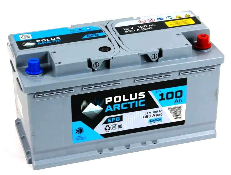 Аккумулятор Polus Arctic EFB 6СТ-100 (О.П.) 850А