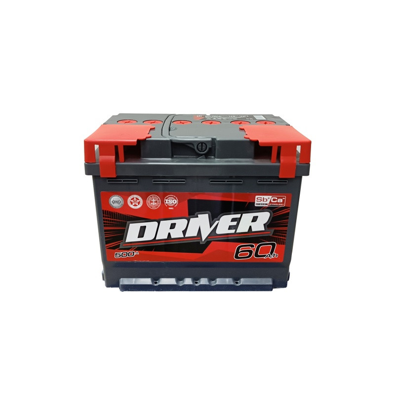 Аккумулятор Driver 6СТ-60 (О.П.) 500А