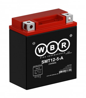 Аккумулятор WBR SMT12-5-A 5Ач 65A  (YB5L-B, 12N5-3B) WBR Batterien GmbH