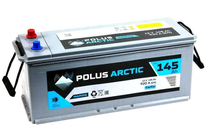 Аккумулятор POLUS ARCTIC Marine 6СТ-145 (О.П.) 920А