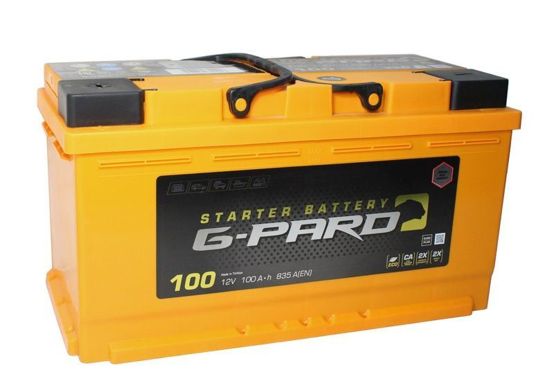 Аккумулятор G-pard 6СТ-100 (П.П.) 835А Bülbül Akü