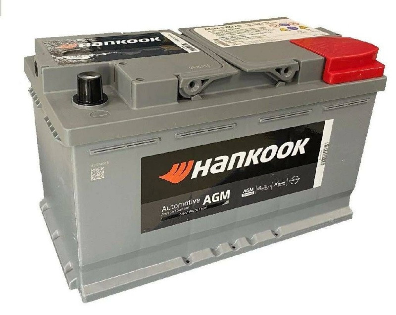 Аккумулятор HANKOOK DIN START STOP AGM 6СТ-800 (О.П.) 800А AtlasBX Co. Ltd