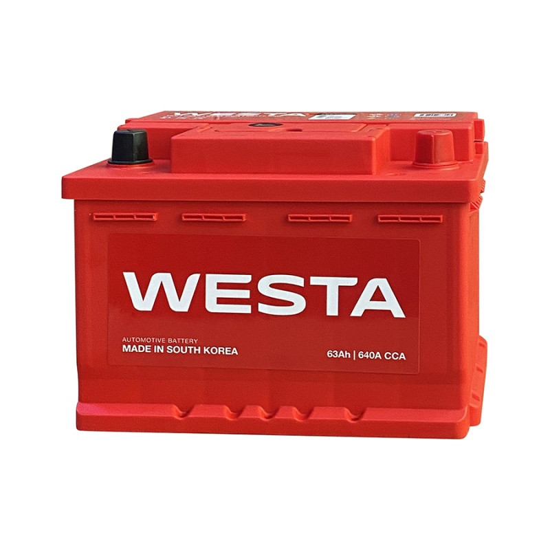 Аккумулятор WESTA 6СТ-63 (О.П.) 640А Низкий
