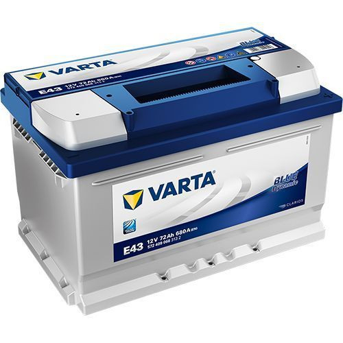 Аккумулятор Varta Blue Dynamic E43 6СТ-72 (О.П.) Низкий 680А CLARIOS