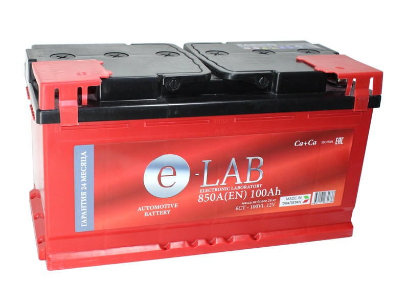 Аккумулятор Elab 6СТ-100 (П.П.) 850А