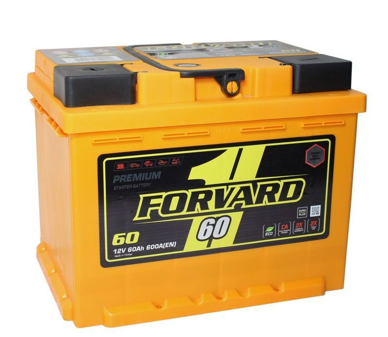 Аккумулятор Forvard 6СТ-60 (П.П.) 600А