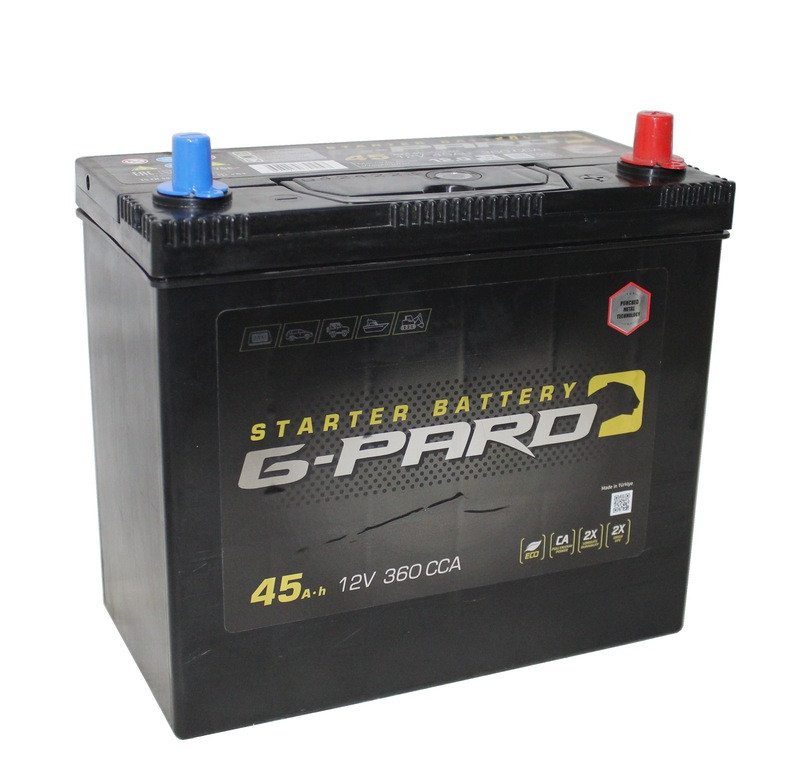 Аккумулятор G-pard Asia 6СТ-45 (О.П.) 400А B24L