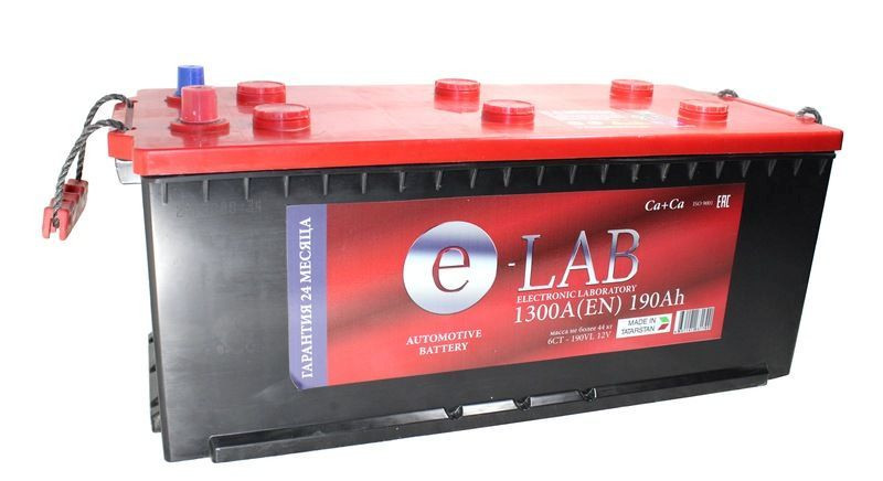 Аккумулятор Elab 6СТ-190 (П.П.) 1300А