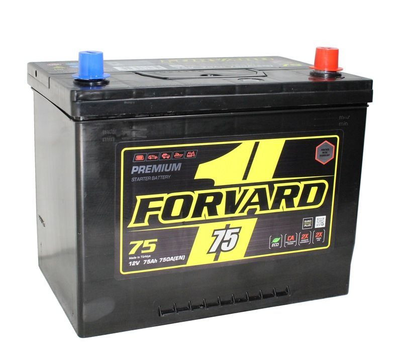 Аккумулятор Forvard Asia 6СТ-75 (О.П.) 750А D26L