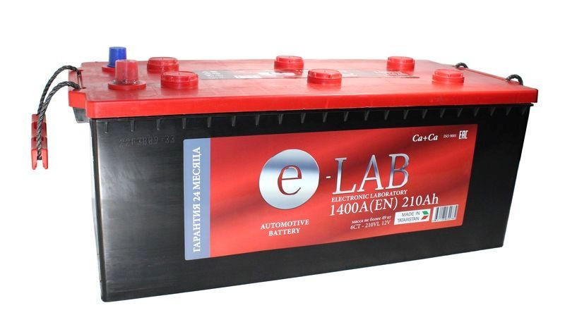 Аккумулятор Elab 6СТ-210 (П.П.) 1400А