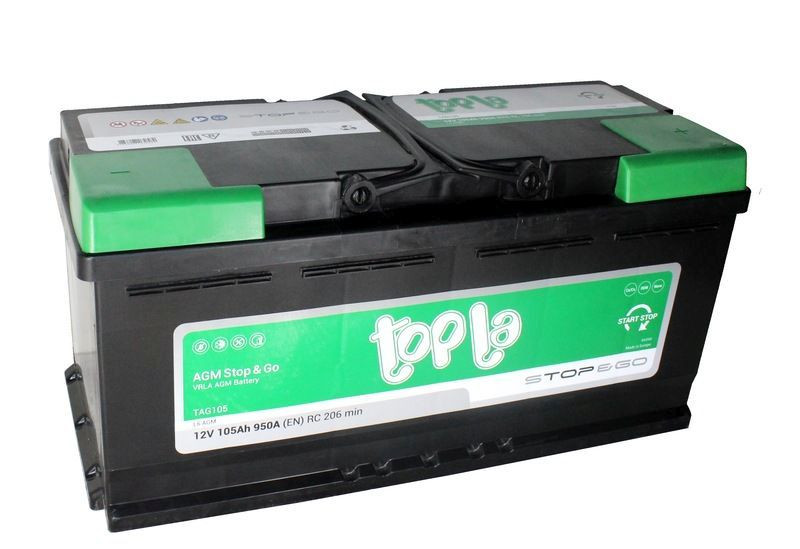 Аккумулятор Topla Top AGM Stop & Go 6СТ-105 (О.П.) 950А TAB d.d.