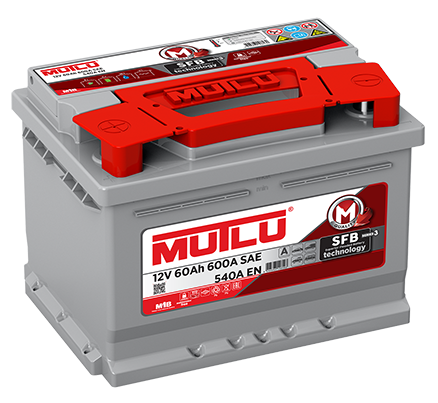 Аккумулятор Mutlu SFB M3 6СТ-60 (О.П.) Низкий 540А MUTLU AKÜ