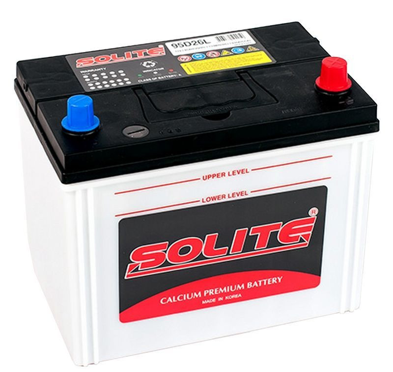 Аккумулятор Solite JIS 6СТ-85 (О.П.) 650А 95D26L