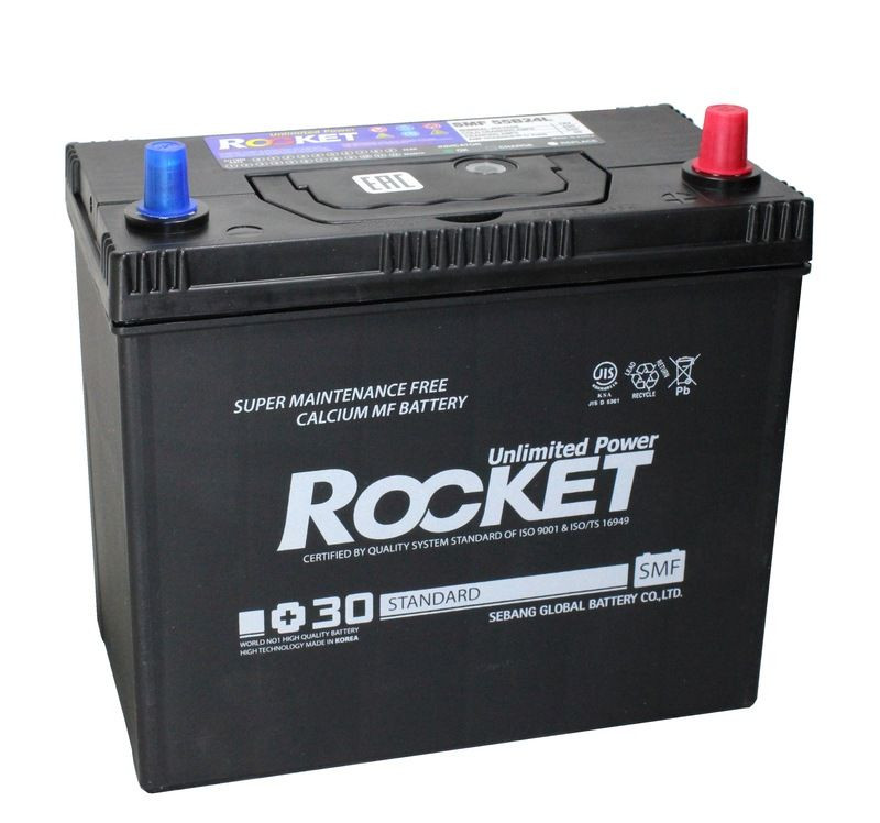 Аккумулятор Rocket JIS 6СТ-45 (О.П.) 430А