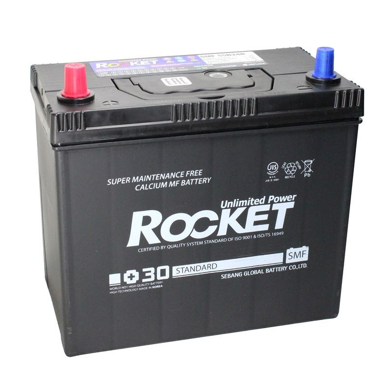 Аккумулятор Rocket JIS 6СТ-45 (П.П.) 430А