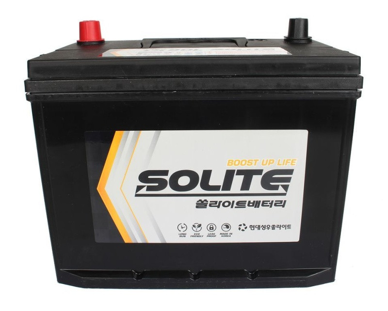 Аккумулятор Solite JIS 6СТ-80 (О.П.) 640А (с буртом) TX80L CLARIOS