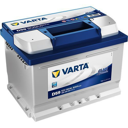 Аккумулятор Varta Blue Dynamic D59 6СТ-60 (О.П.) Низкий 540А CLARIOS