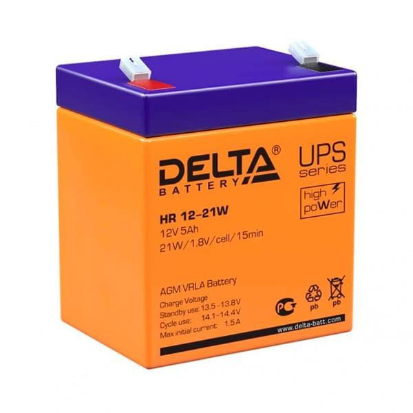 Аккумулятор Delta HR 12-21 W (12V 5Ah) Fujian Minhua Power Source Co., Ltd