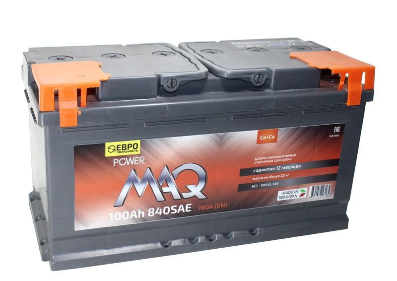 Аккумулятор PowerMAQ 6СТ-100 (О.П.) 780А