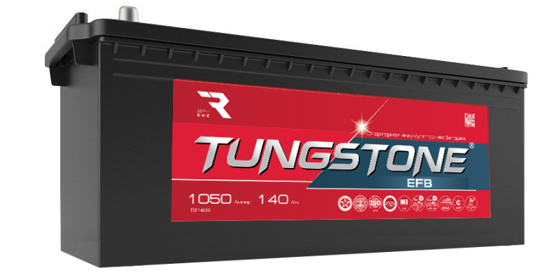 Аккумулятор TUNGSTONE EFB 6СТ-140 (О.П.) 1050А ООО РАЗ «Тангстоун»