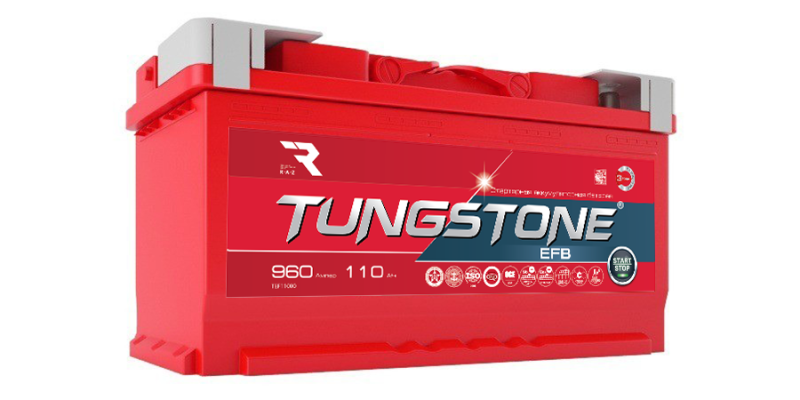Аккумулятор TUNGSTONE EFB 6СТ-110 (О.П.) 960А ООО РАЗ «Тангстоун»