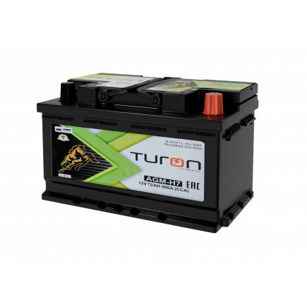 Аккумулятор Turon Gold AGM 6СТ-70 (О.П.) 900A