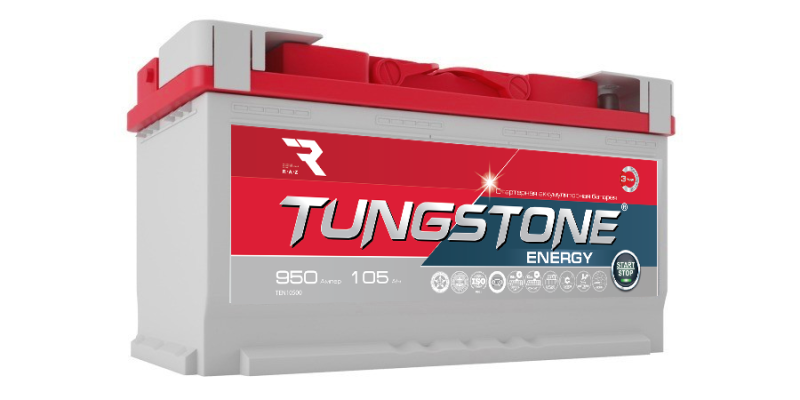 Аккумулятор TUNGSTONE ENERGY 6СТ-105 (П.П.) 950А ООО РАЗ «Тангстоун»