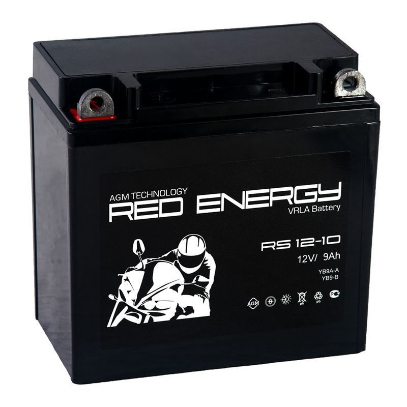 Аккумулятор Red Energy RS 1210 9Ач 100A (YB9A-A, YB9-B) Fujian Minhua Power Source Co., Ltd