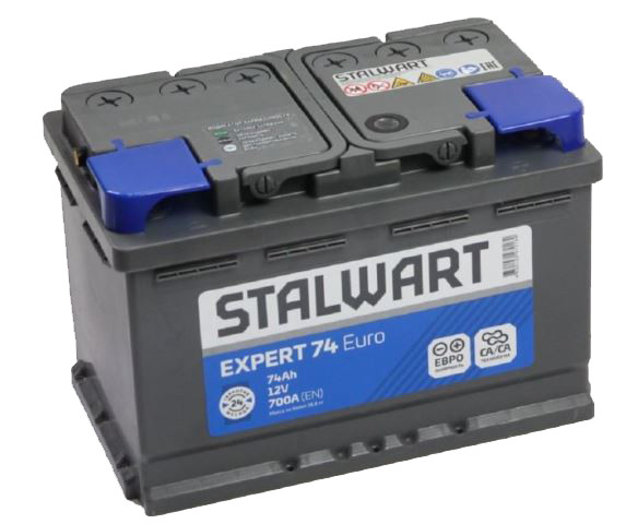 Аккумулятор Stalwart Expert 6СТ-74 (О.П.) 700А АО «АКОМ»