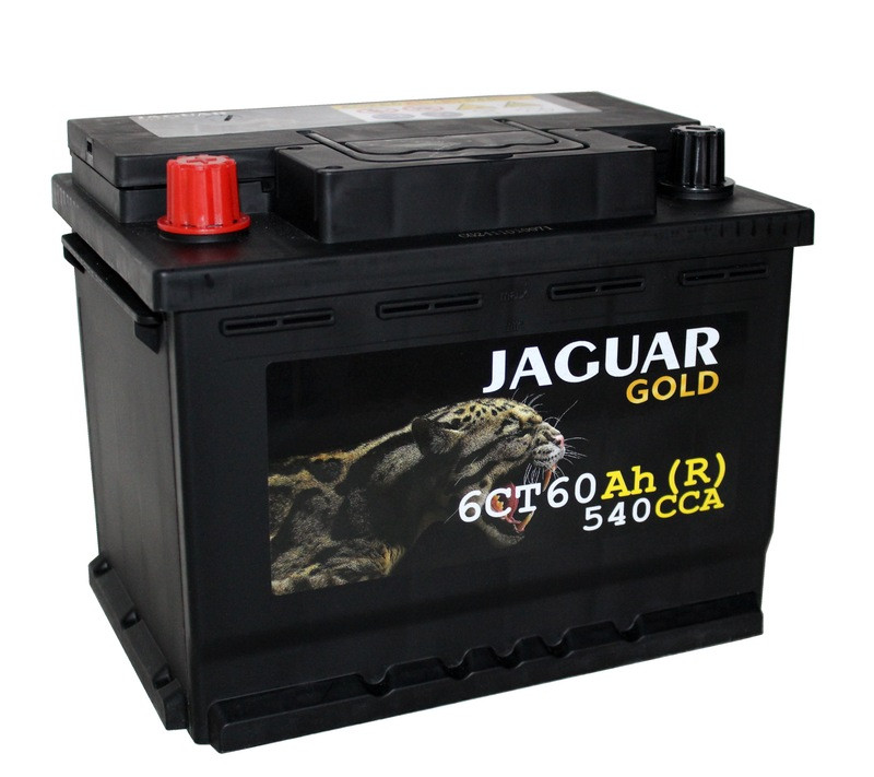 Аккумулятор Jaguar Gold 6СТ-60 (П.П.) 540А