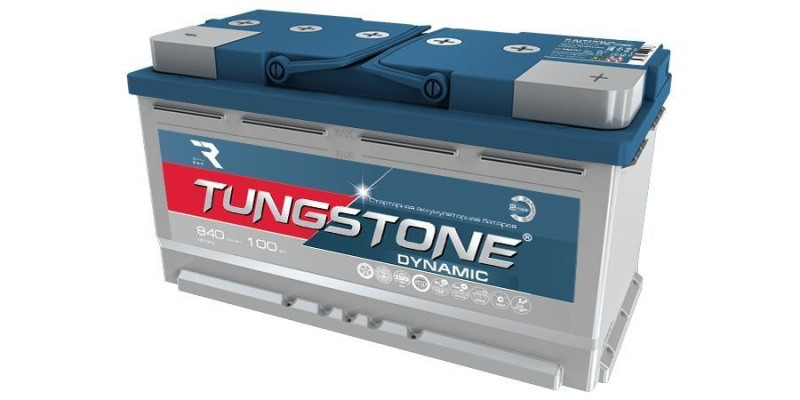 Аккумулятор TUNGSTONE DYNAMIC 6СТ-100 (О.П.) 840А ООО РАЗ «Тангстоун»