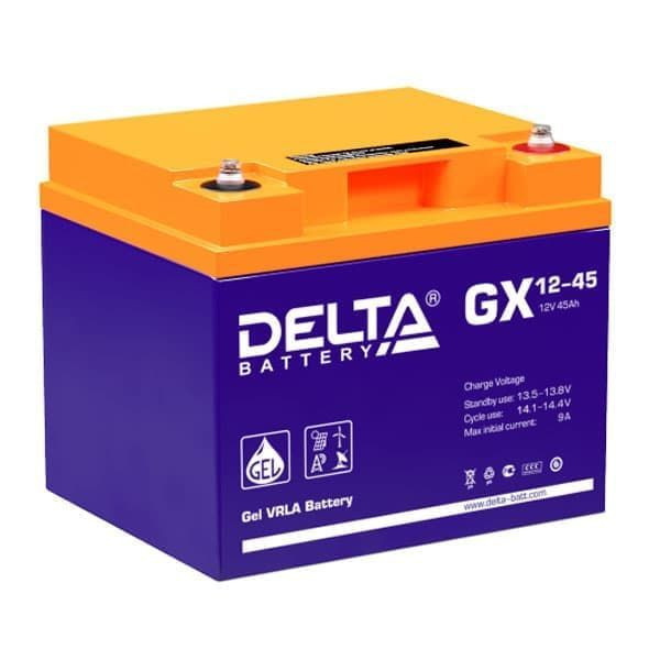 Аккумулятор Delta GX 12-45 (12V 45Ah) Fujian Minhua Power Source Co., Ltd