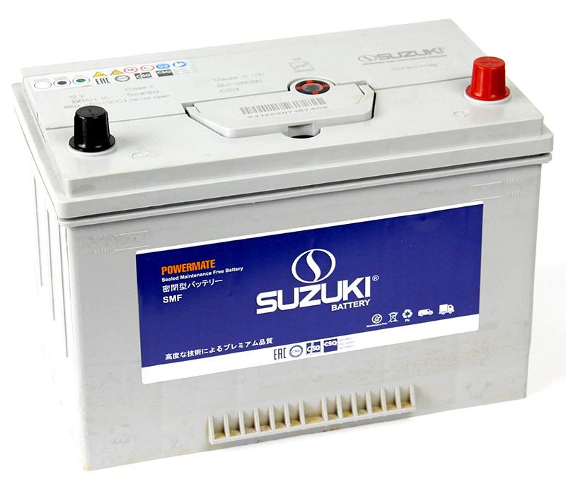 Аккумулятор Suzuki Powermate SMF 6СТ-100 (О.П.) 860А 120D31L (с буртом) SBIC