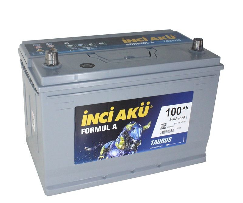 Аккумулятор Inci Aku Asia FormulА 6СТ-100 (П.П.) 860А 115D31R (с буртом)