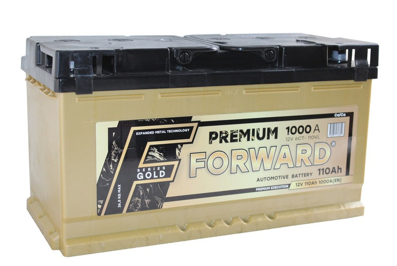 Аккумулятор Forward Gold 6СТ-110 (П.П.) 1000А