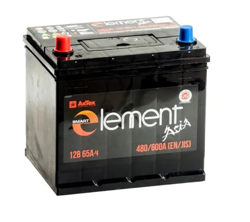 Аккумулятор Smart Element Asia 6СТ-65 (П.П.) 480А 70D23R (с буртом) ООО «АкТех»