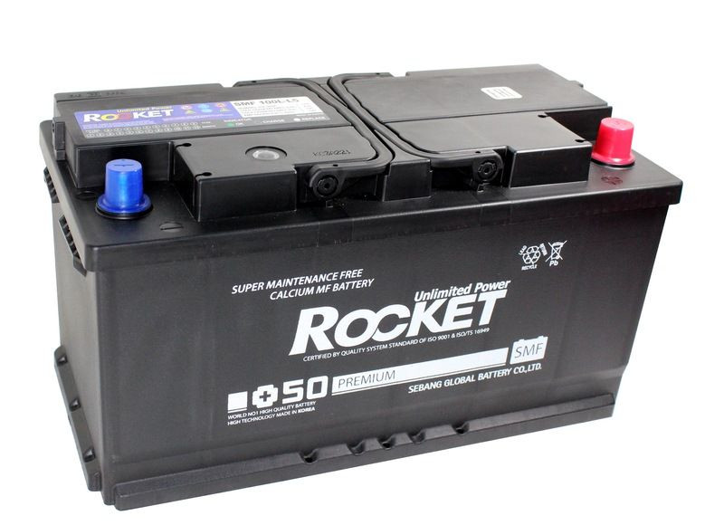Аккумулятор Rocket 6СТ-100 (О.П.) 830А