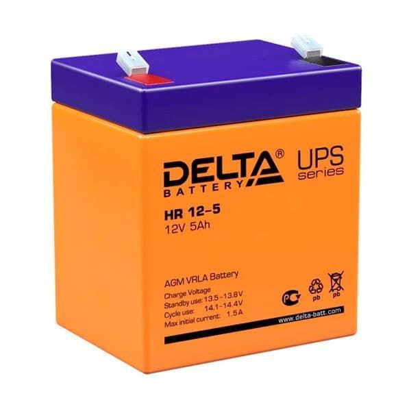 Аккумулятор Delta HR 12-5 (12V 5Ah) Fujian Minhua Power Source Co., Ltd