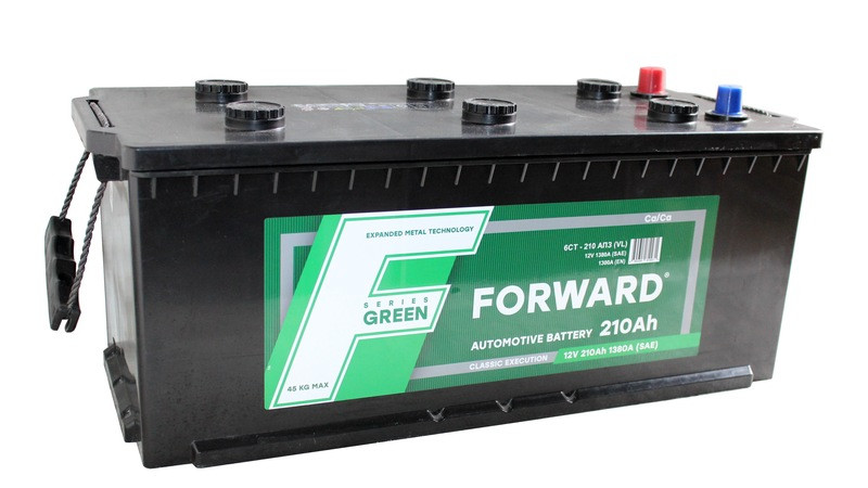 Аккумулятор Forward Green 6СТ-210 (П.П.) 1380А