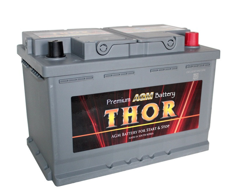 Аккумулятор Thor AGM 6СТ-75 (О.П.) 790А