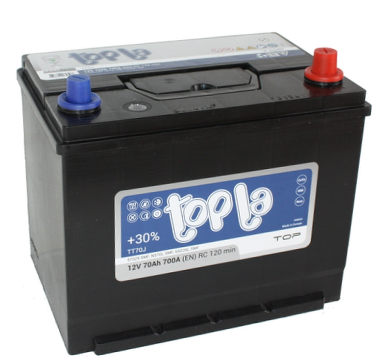 Аккумулятор Topla Top JIS 6СТ-70 (О.П.) 700А (с буртом) TAB d.d.