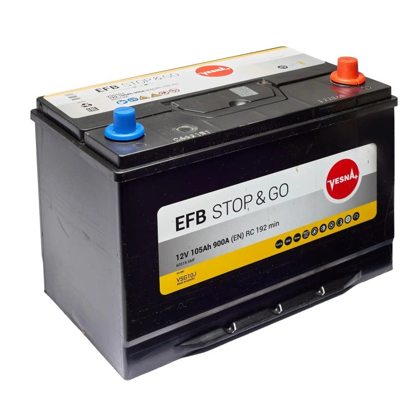 Аккумулятор TAB EFB Stop&Go JIS 6СТ-105 (О.П.) (с буртом) 900А TAB d.d.