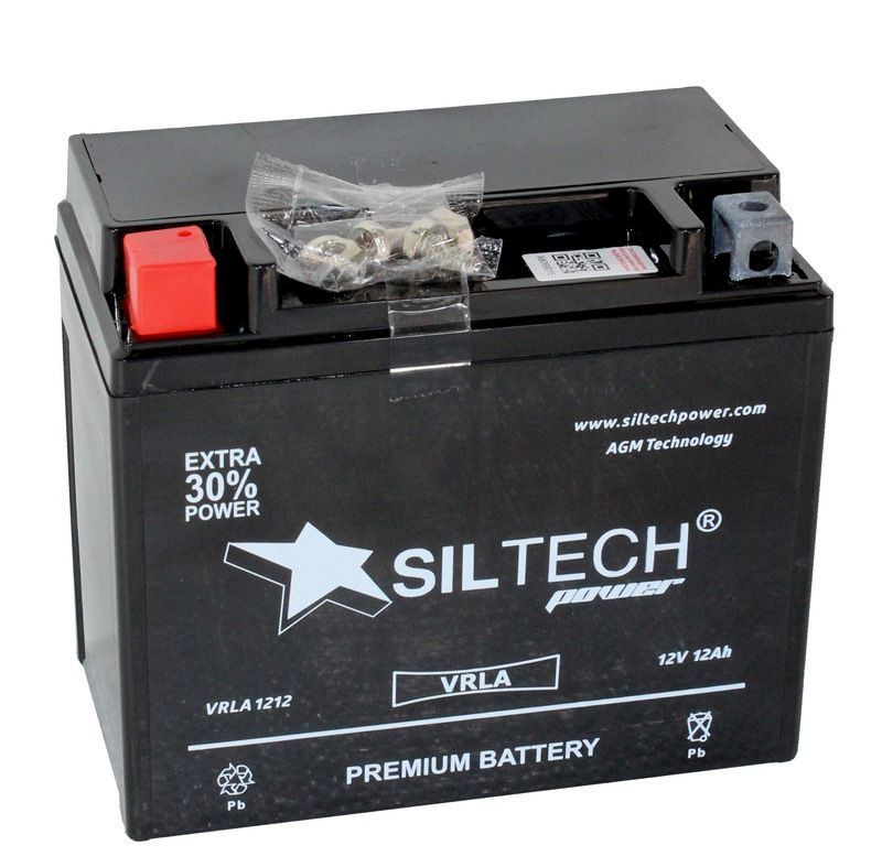 Аккумулятор Siltech CT 1212 12Ач 200А (YTX14-BS, YTX12-BS)