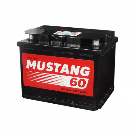 Аккумулятор MUSTANG 6СТ-60 (П.П.) 460А